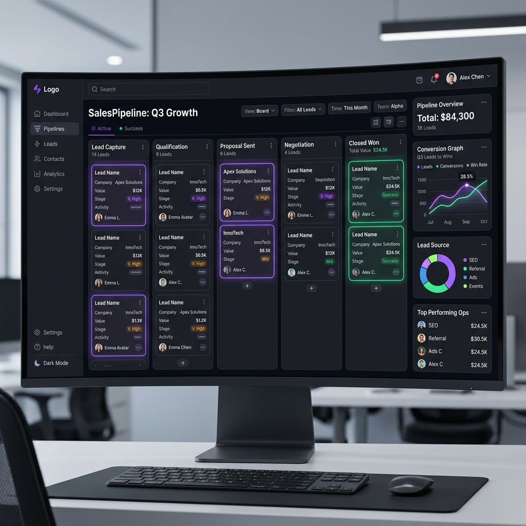 Bespoke Operations & Lead Management CRM - case study